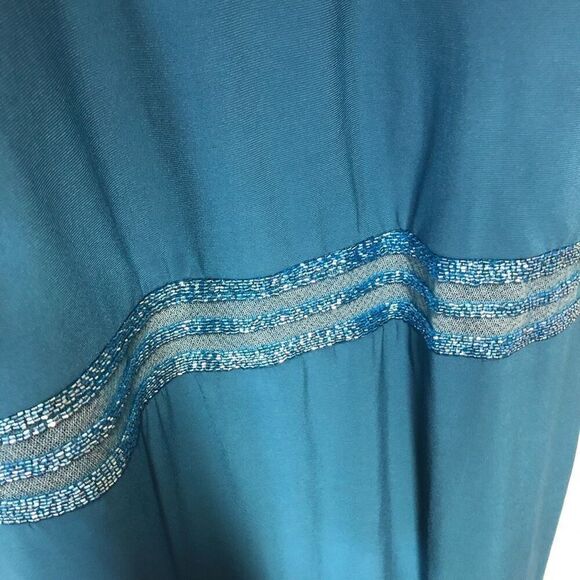 Morgan & Co Teal Green with Sparkles 24W With Padded Bra - Picture 4 of 4